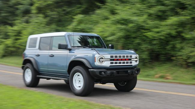 Ford’s Bronco Heritage Edition delivers retro vibes.