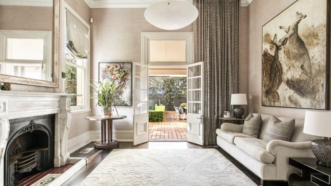 Anchorage Capital partner Ed Bostock has bought in Double Bay for $19m. The Federation Filigree-style mansion features extensive intact period details. Picture: realestate.com.au