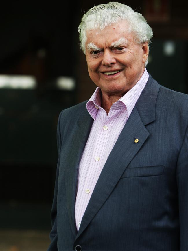 Racehorse trainer Bart Cummings, pictured at his Randwick stables.