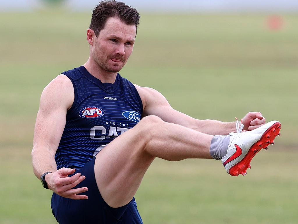 Patrick Dangerfield can be picked in the forward line this year. Picture: Michael Klein