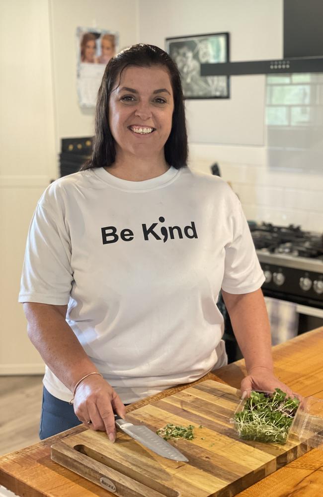 Silent Grove Organics owner Kerri Carroll used to be a council worker, a nurse, and a corporate employee, but said farming microgreens was a culmination of her passions. Photo: Zoe Devenport