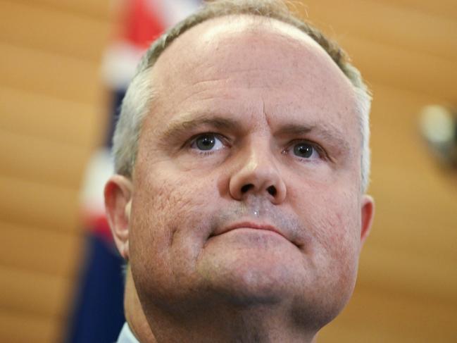 CANBERRA, AUSTRALIA  - NewsWire Photos - MAY 13, 2025: Newly elect Opposition Leader, Sussan Ley and Deputy Leader Ted O'Brien hold a press conference hold a press conference at Parliament House in Canberra. Picture: NewsWire / Martin Ollman