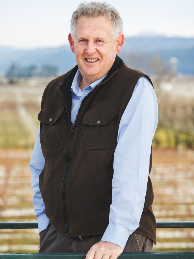 John Forrest, owner of Forrest Wines and make of the Tatty Bogler pinot noir