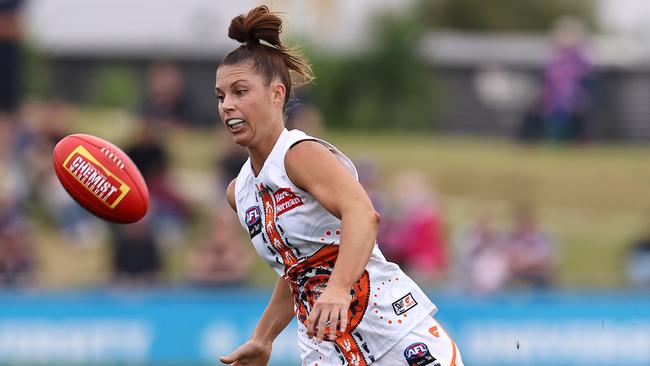 Taylah Davies played AFLW but is now returning to netball. Pic: Michael Klein