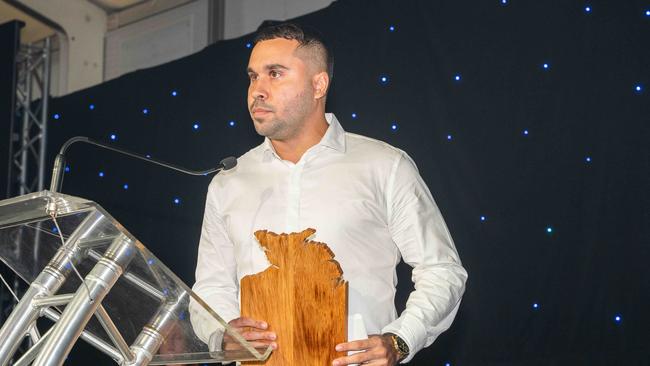 Jarrod Stokes won the NT News player of the year. Picture: Pema Tamang Pakhrin