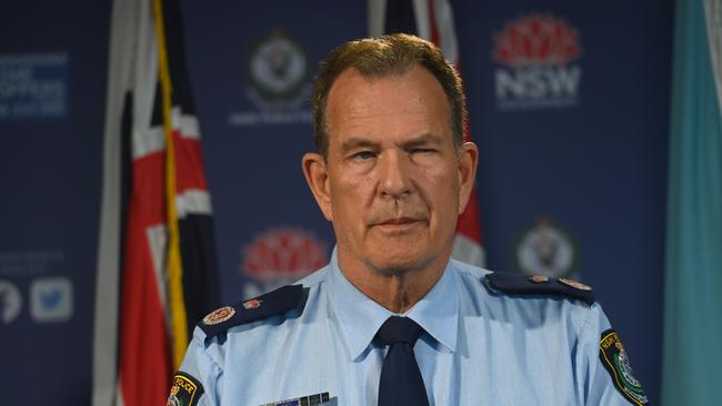 NSW Police Acting Commissioner David Hudson warns the police could invoke extraordinary powers at the pro-Palestine rally on Sunday but protesters stand firm in their ‘right to protest’. Picture: Jeremy Piper