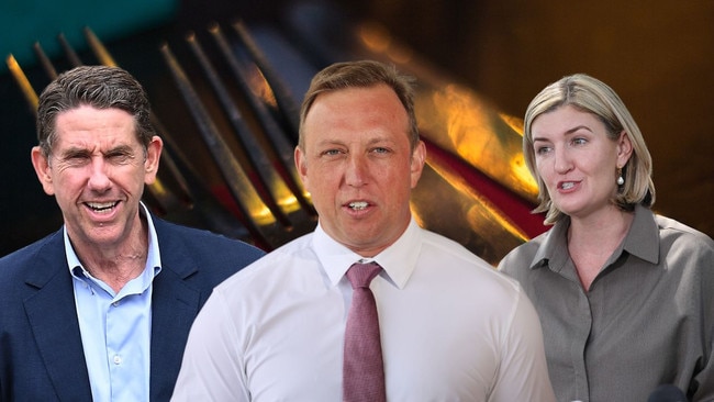 Labor has been accused of cleaning out One William St of cutlery.