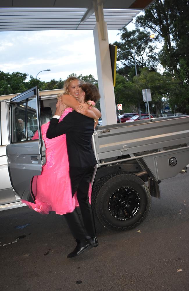 Students at the 2024 Nambour Christian College formal.