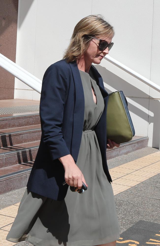 Specialist Forensic Pathologist Marianne Tiemensma leaving the NT Supreme Court in Darwin. Picture: Zizi Averill