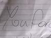 ‘Horrible’ note on disabled 24yo’s car