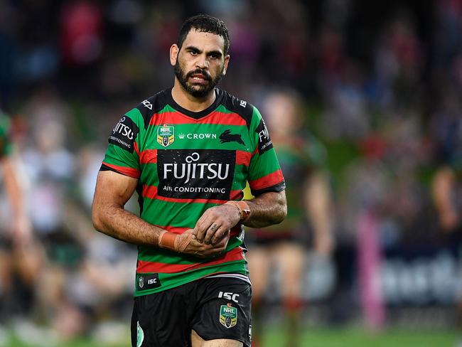 Greg Inglis is facing two months on the sidelines with a broken thumb. Pic: Getty