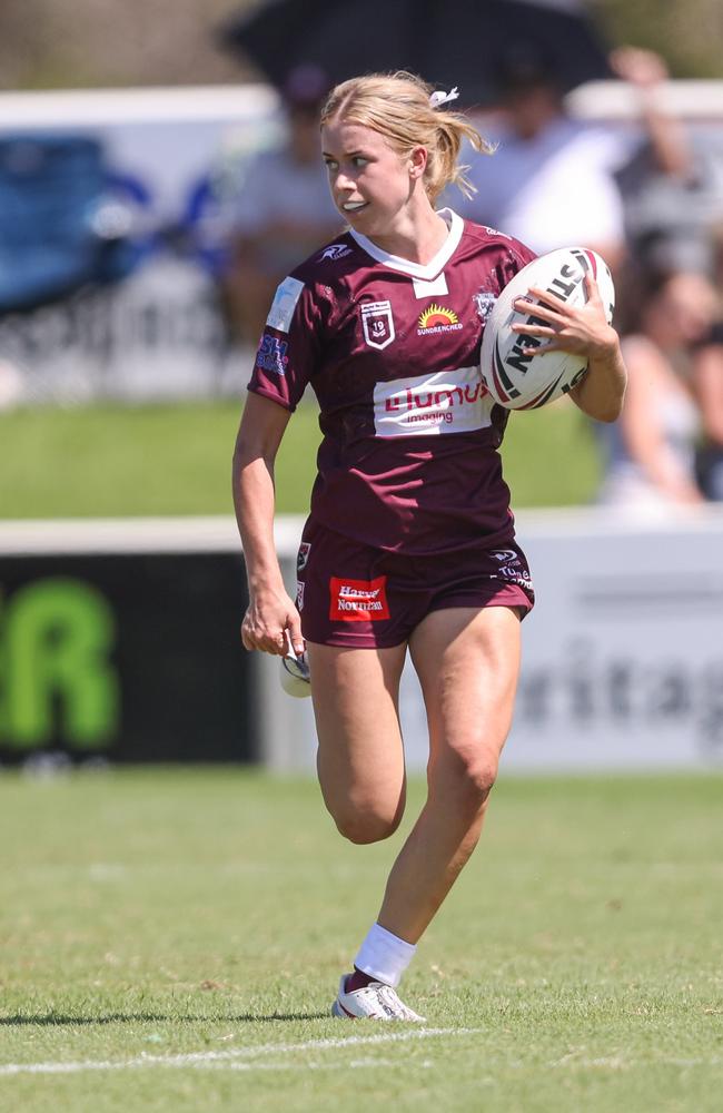 Burleigh Harvey Norman under-19s player Bella Thompson.