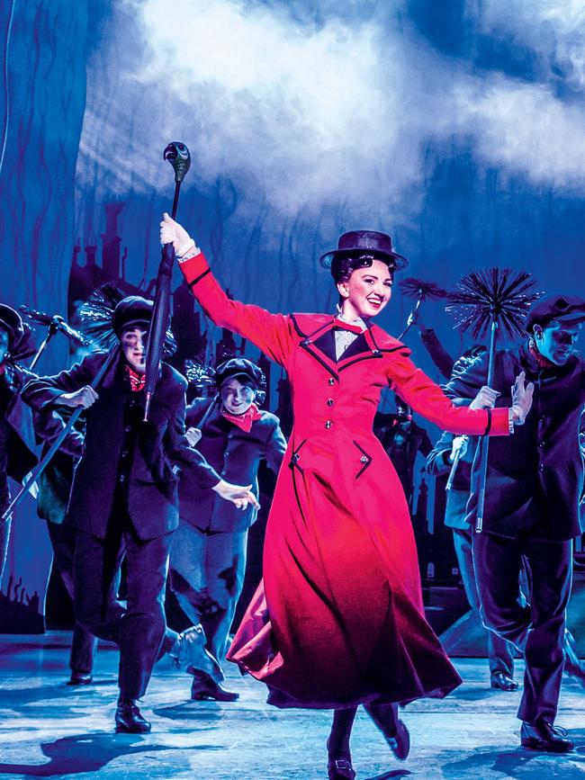 A performance of Mary Poppins at Sydney Lyric Theatre.