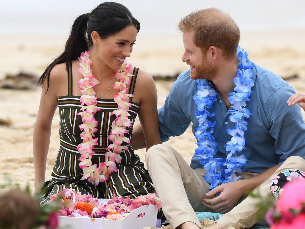 Prince Harry and Meghan’s royal tour of Australia - Day 4. AAP Image/Dan Himbrechts