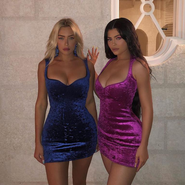 Fans of Kylie Jenner have been left confused by the mysteriously ‘odd’ leg of her friend Picture: Instagram/KylieJenner