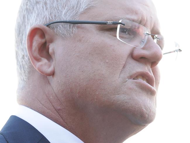 Prime Minister Scott Morrison addressed the ‘disturbing’ findings this morning. Picture: Mark Metcalfe/Getty Images