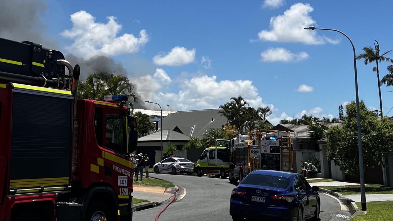 Queensland Fire and Emergency services called to house fire in ...