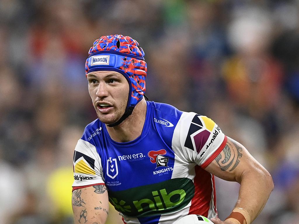 While some Knights have already resumed training, their big name players, including Kalyn Ponga, won’t return until late November. Picture: Getty Images