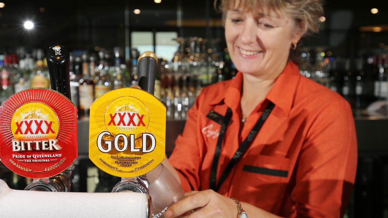 Lion, the owner of beers such as XXXX and Tooheys, has launched a brand refresh for its leading labels. Picture: Brendan Radke