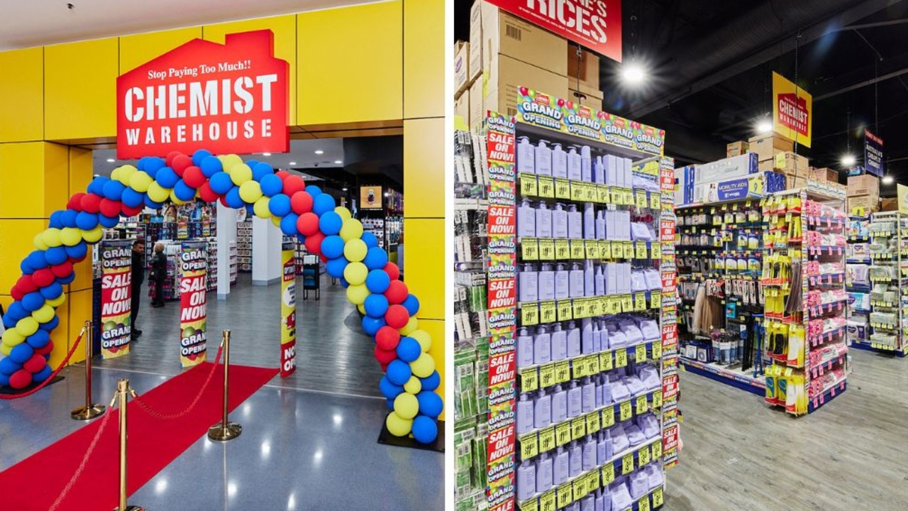 Inside world's biggest Chemist Warehouse store in Sydney's