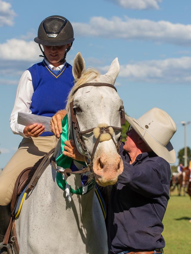 5th place in the PQC State Showjumping Championships 13 and Under 26 110cm class.