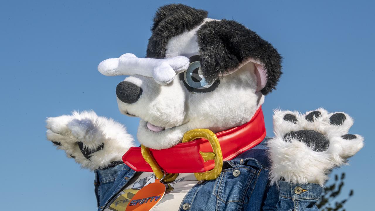 Sarah in her fursona as Spotty the dalmatian. Part of the furry scene in Toowoomba. Picture: Nev Madsen