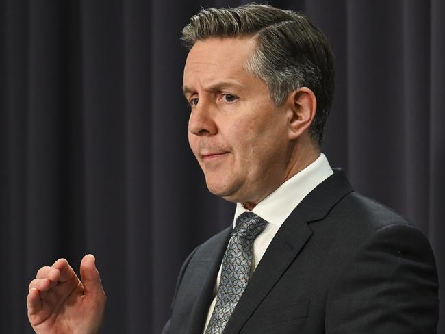 Mark Butler defended the Prime Minister. Picture: NewsWire / Martin Ollman