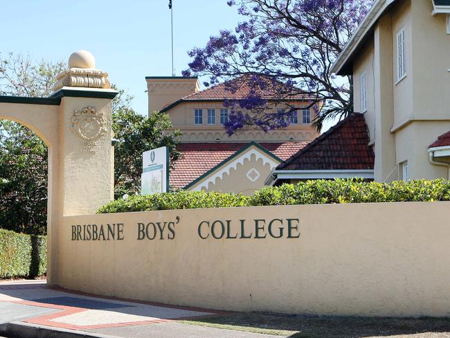 Brisbane Boys College retained its standing as one of the state’s most expensive schools. Picture: Tara Croser