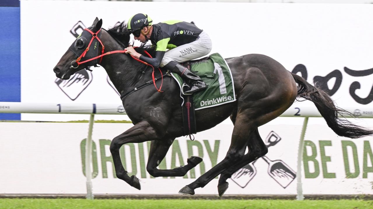 Private Eye returned to winning form in the Group 3 Festival Stakes at Rosehill. Picture: Bradley Photos