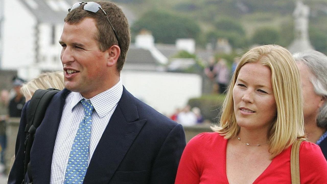 Peter and Autumn Phillips in 2006. Picture: AP Photos/Andrew Milligan/PA Archive