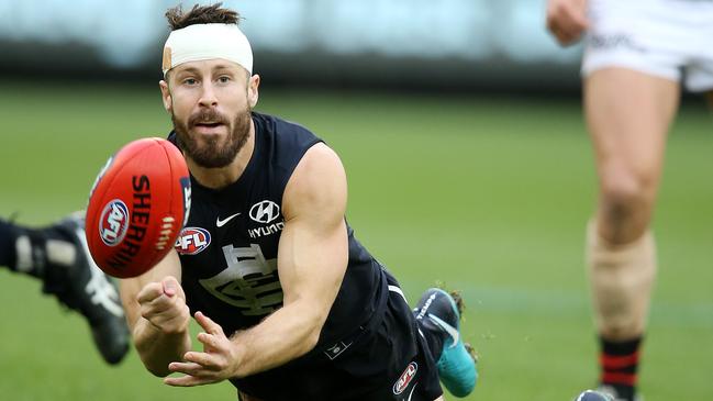 Matthew Wright is on his way back to Adelaide after retiring from Carlton. Picture: Michael Klein