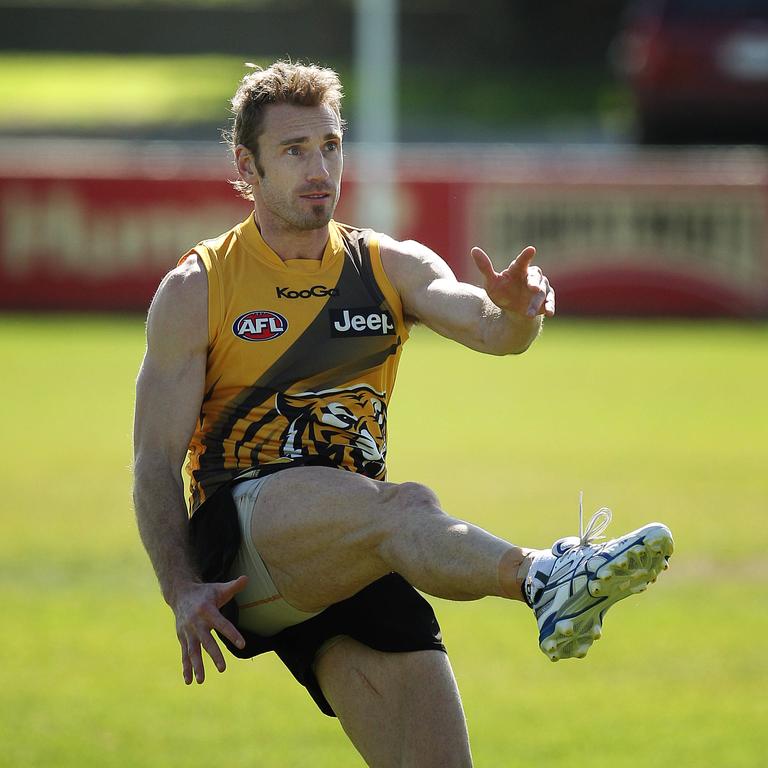 Shane Tuck played 173 games for Richmond.