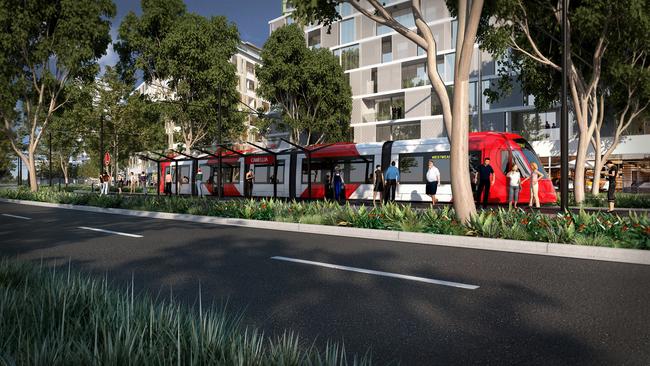 Residential property developers along the new network will contribute to the cost of infrastructure along the new light rail routes.