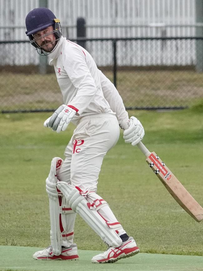 Baden Powell batter Coen Chernishoff. Picture: Valeriu Campan