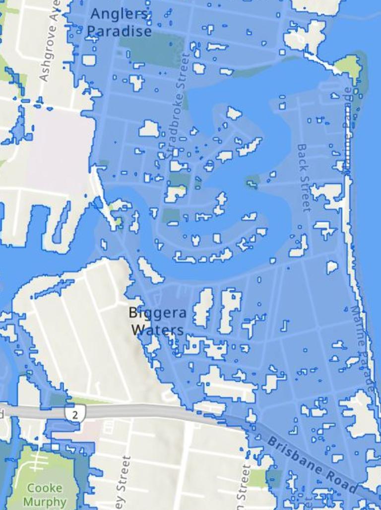 New Gold Coast City flood maps for Cyclone Alfred | The Advertiser