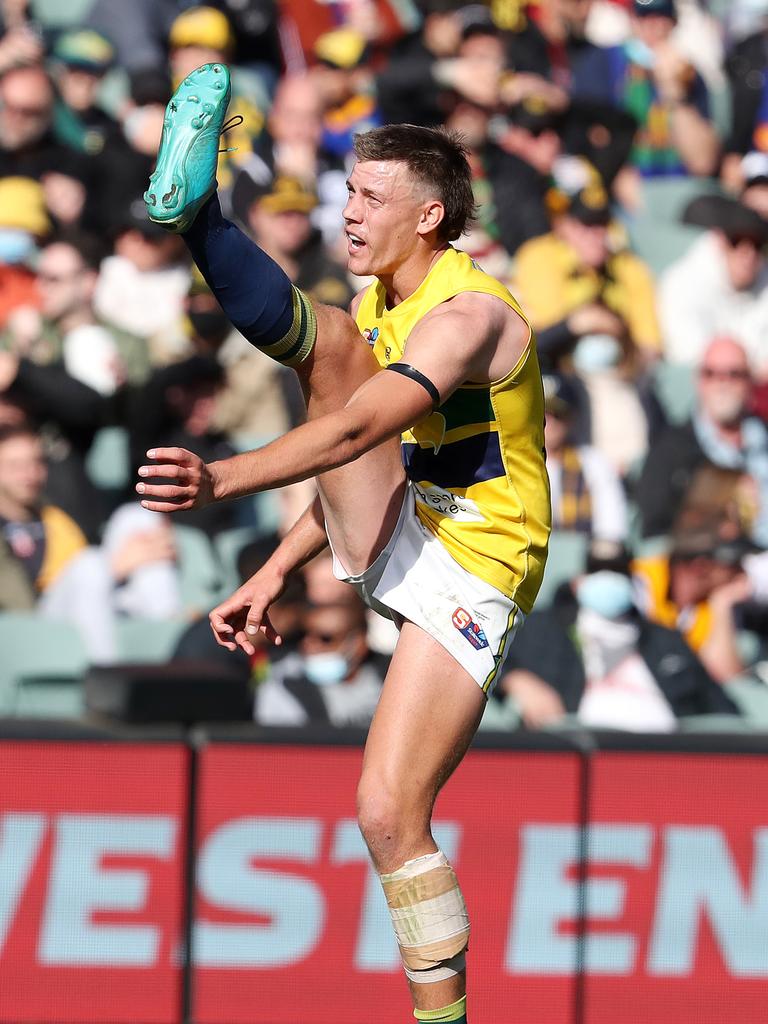 Jack Hayes in the SANFL grand final. Picture: Sarah Reed