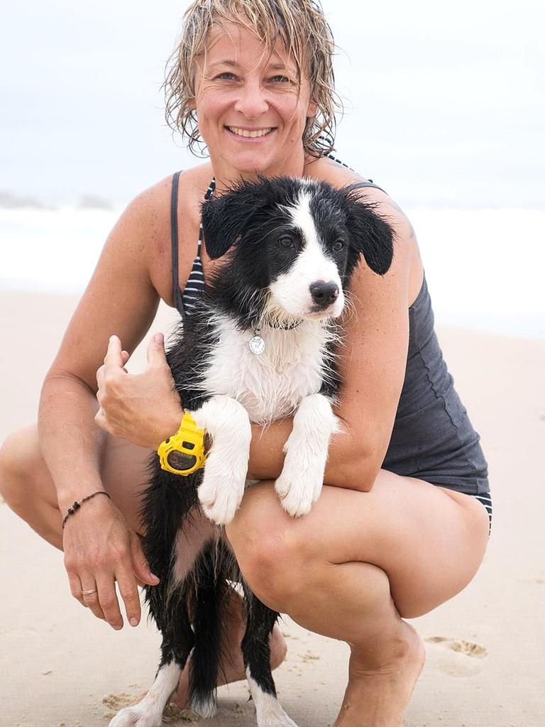 Ms Nash with her dog Billy.