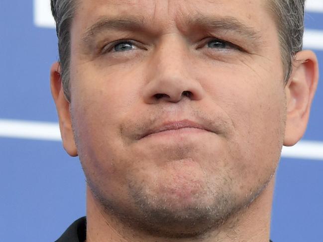 US actor Matt Damon attends the photocall of the movie 