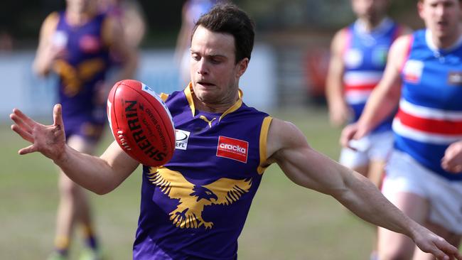 Tom Schneider playing for Vermont. Picture: Hamish Blair