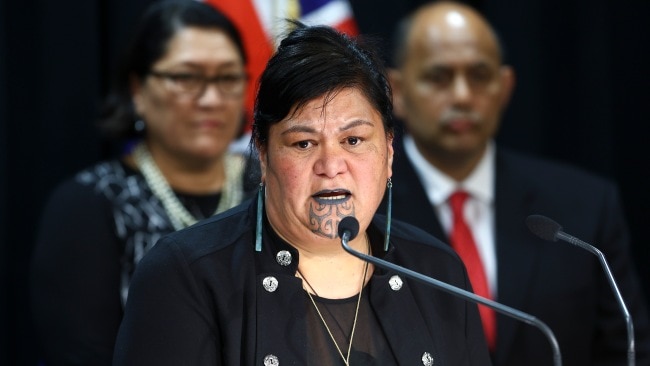 The Foreign Minister met with her New Zealand counterpart Nanaia Mahuta in Wellington on Thursday. Picture: Hagen Hopkins/Getty Images
