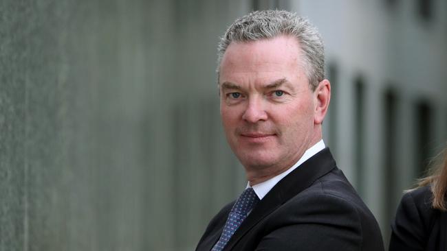 SPECIAL FOR ADELAIDE ADVERTISER ONLY  - FOR FUTURE COLUMNS AND ARTICLES -Retiring SA Politicians Christopher Pyne and Kate Ellis at Parliament House in Canberra. Picture Kym Smith