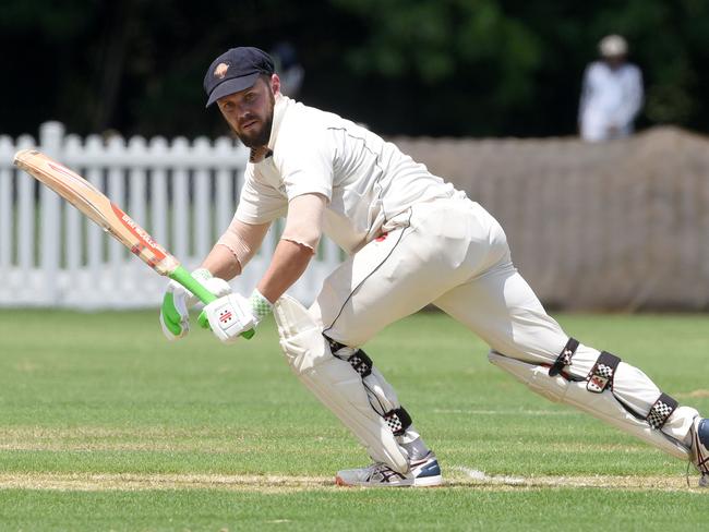 Mudgeeraba Nerang batsman Kevin Chapman. Picture: Steve Holland