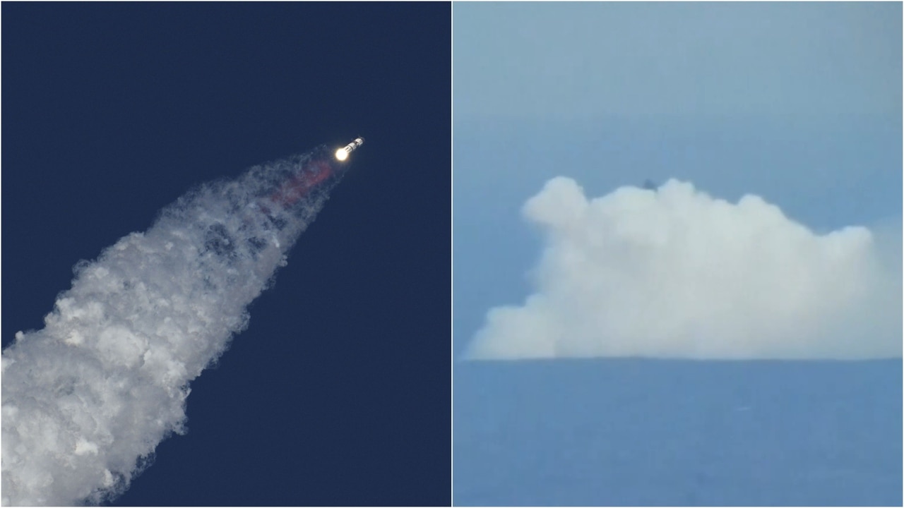 SpaceX Starship makes a spectacular landing in the Indian Ocean