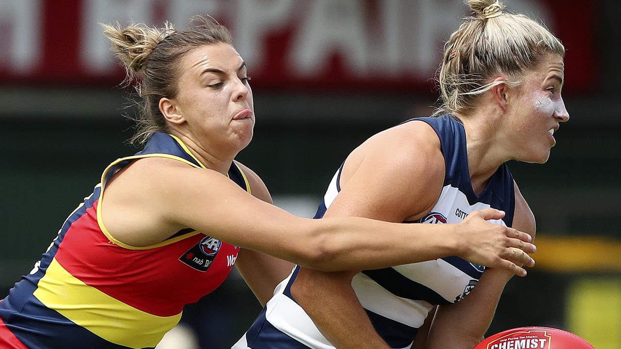 Adelaide Crows’ Ebony Marinoff breaks an AFLW record | The Advertiser