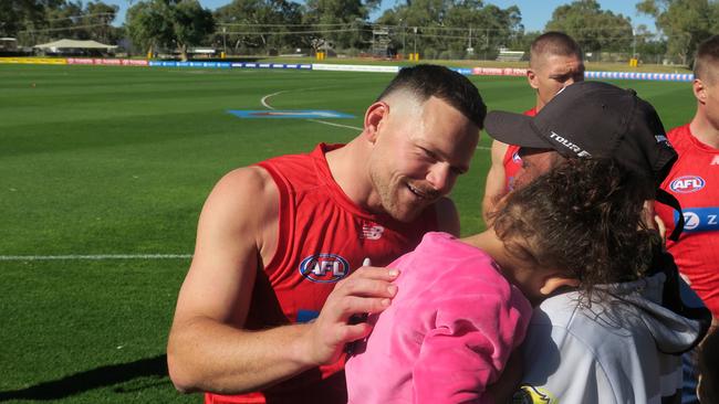 Stephen May meeting with fans.