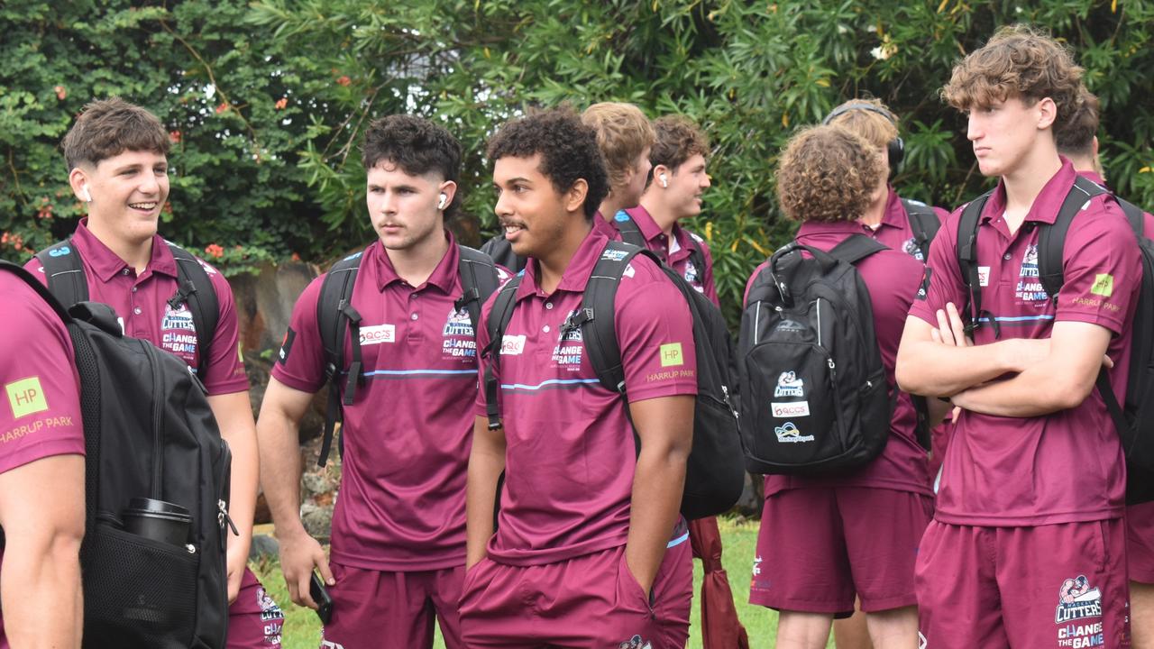 Faces of the CQ Capras versus Mackay Cutters under-17 and under-19 pre-season trials at Rugby Park, Rockhampton, on February 1, 2025.