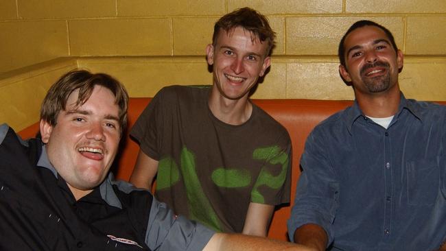 Ben Goodal, Paul Stanley and Nolan Johnson at Mantaz Pic Bryan Lynch AD306025