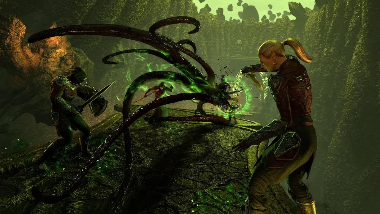 The new Arcanist class is set to focus on magical tentacles and cosmic horror. Picture: Bethesda