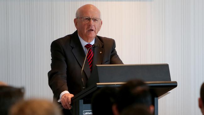 Roger Corbett still gets fired up on the subject of Woolies. Picture: Stuart McEvoy