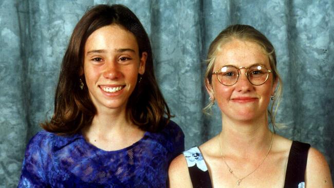 Lauren Barry (left) with Nichole Collins suffered brutal deaths. Picture: Supplied